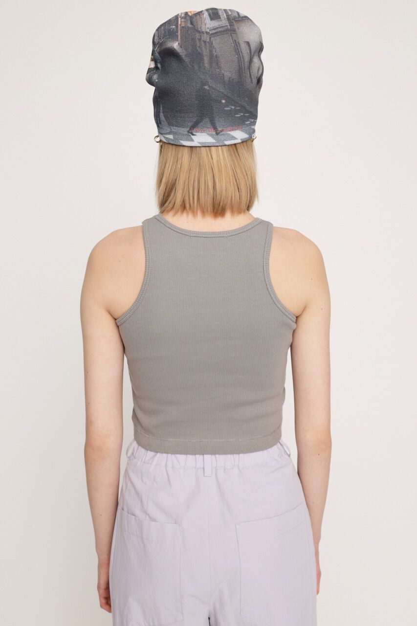 SLY「AME-SLEEVE CROP TANK」|タンクトップ|