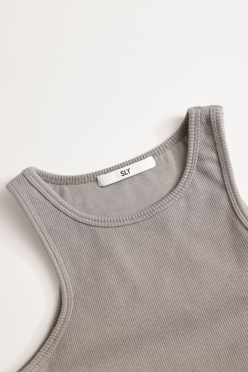 SLY「AME-SLEEVE CROP TANK」|タンクトップ|