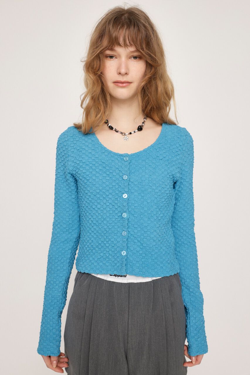 SLY「BUMPY CUT JQ カーディガン」|カーディガン|