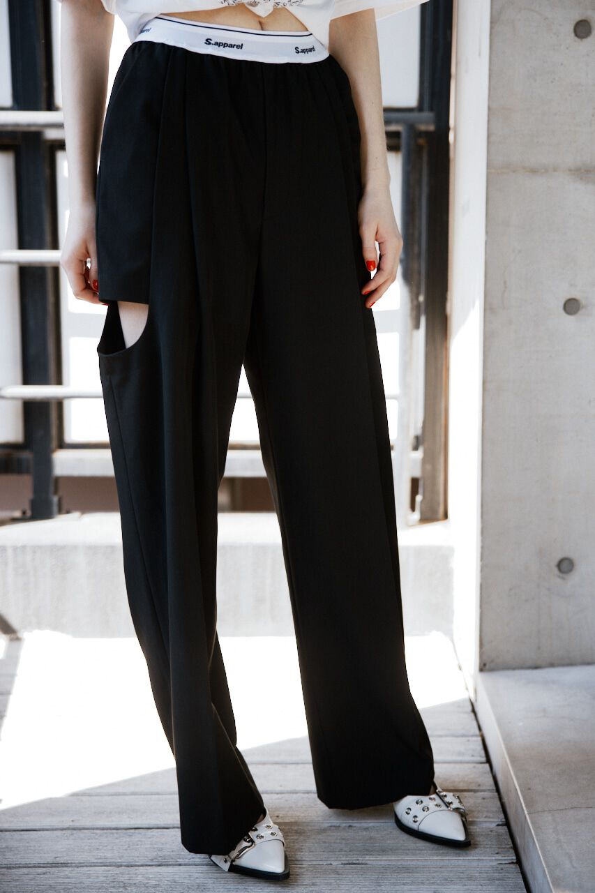 SLY「SIDE HOLE RELAX TROUSERS」|その他|