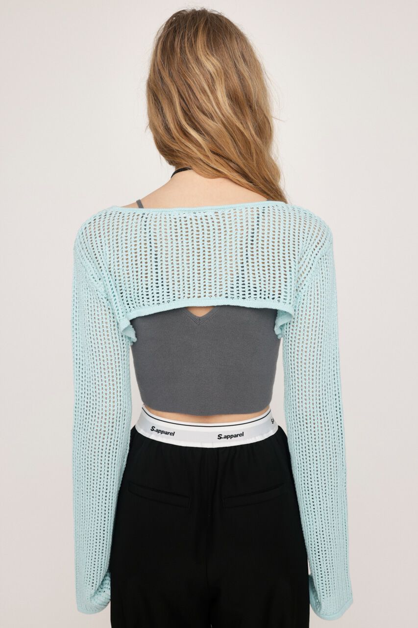SLY「CROCHET SHORT トップス」|ニット・セーター|