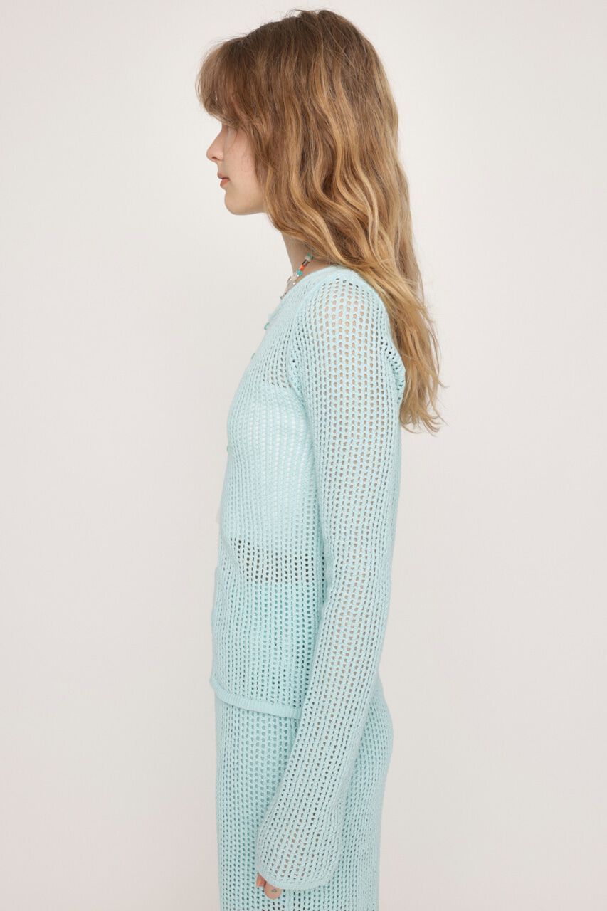 SLY「CROCHET 2WAY カーディガン」|カーディガン|
