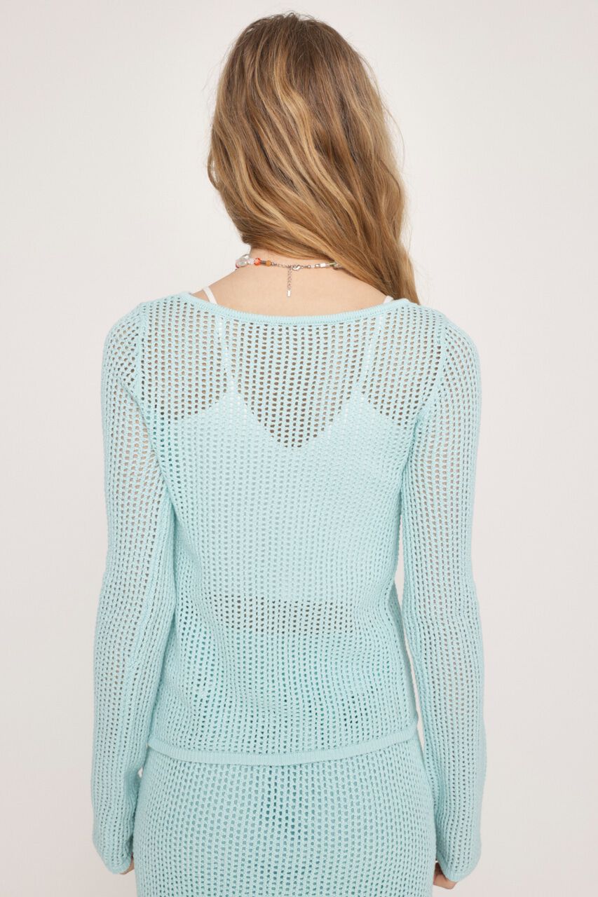 SLY「CROCHET 2WAY カーディガン」|カーディガン|