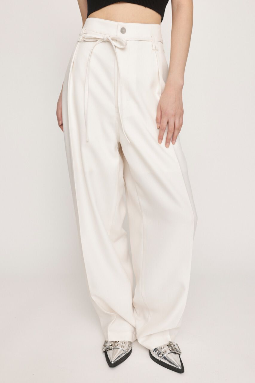 SLY「WAIST TIE STRAIGHT WIDE パンツ」|その他|