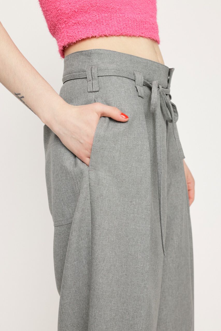 SLY「WAIST TIE STRAIGHT WIDE パンツ」|その他|