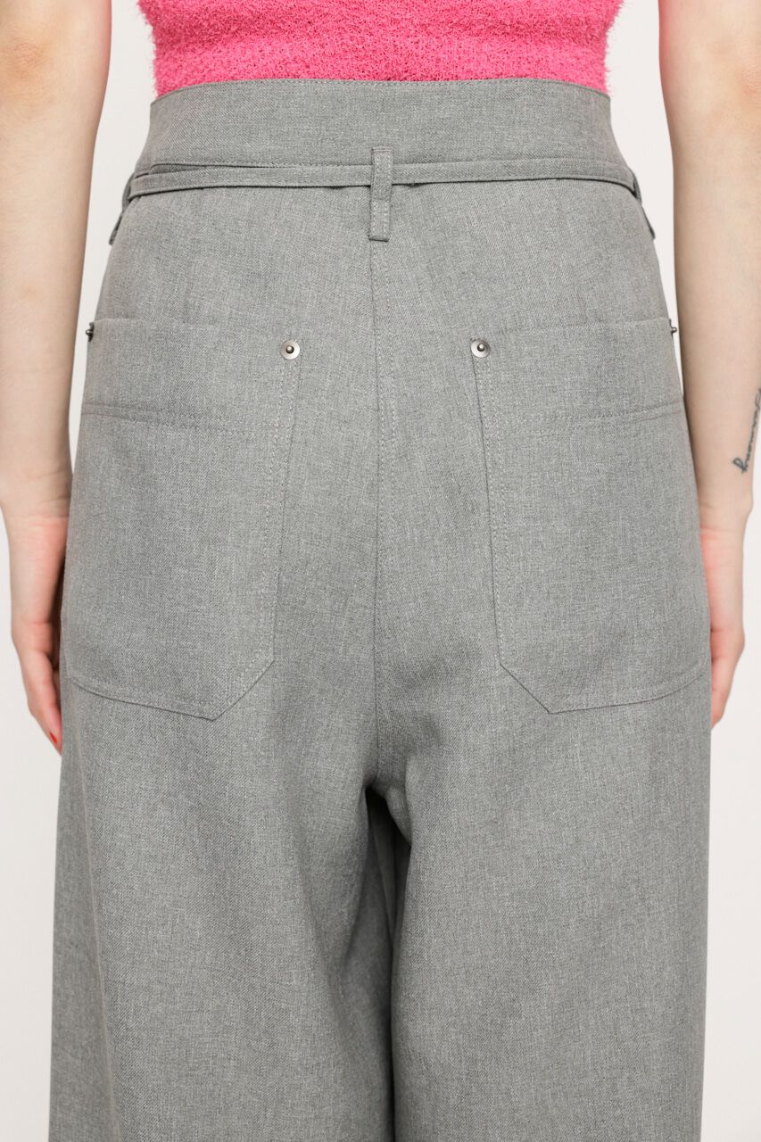 SLY「WAIST TIE STRAIGHT WIDE パンツ」|その他|