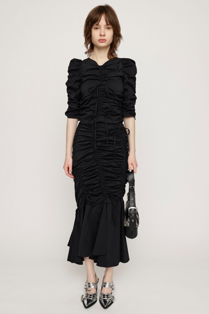 SLY「GATHER MERMAID スカート」|スカート|BLK