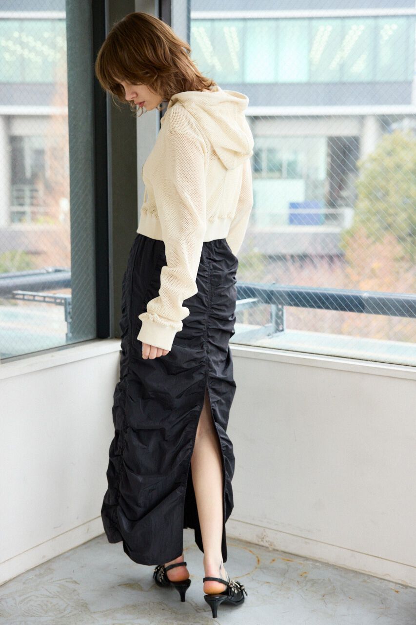 SLY「I LINE GATHER スカート」|スカート|