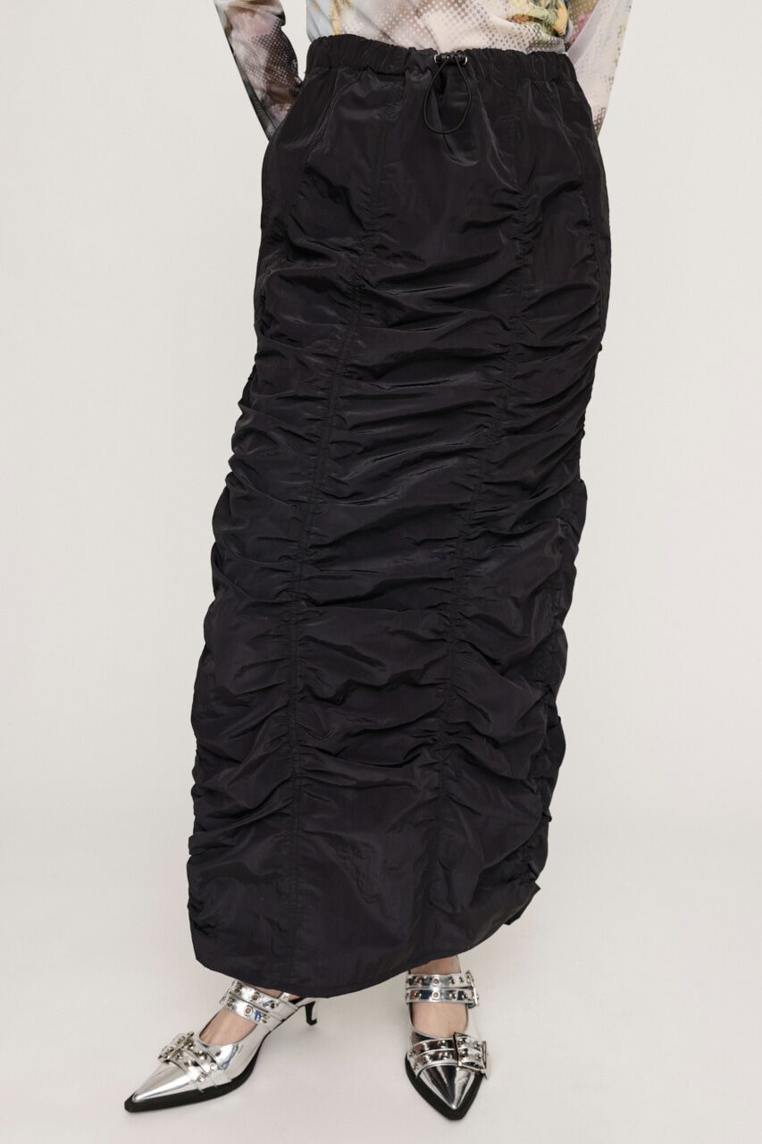 SLY「I LINE GATHER スカート」|スカート|