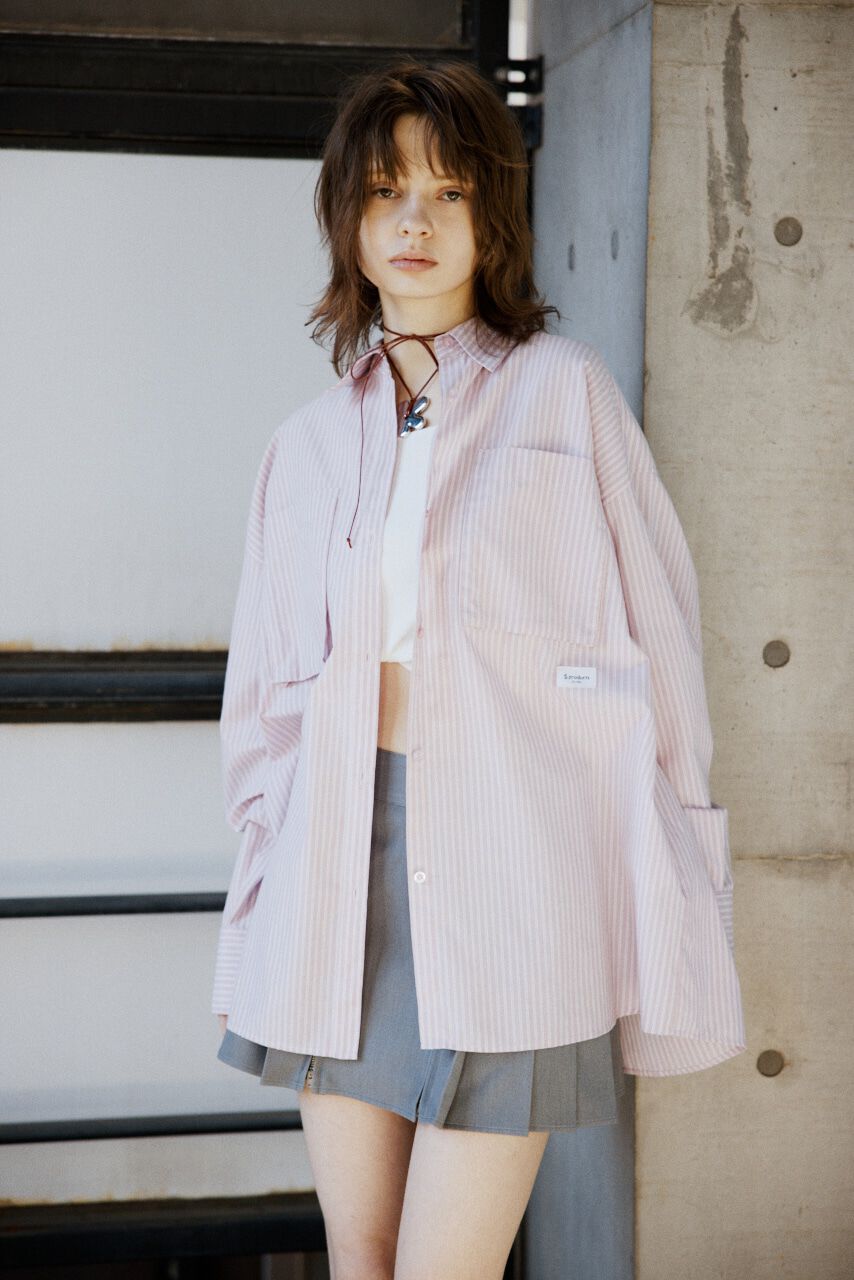 SLY「NAME PATCH STANDARD シャツ」|シャツ・ブラウス|