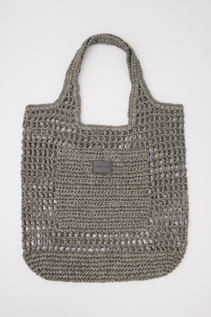 SLY「PAPER  BRAIDS トートバッグ」|その他|GRY