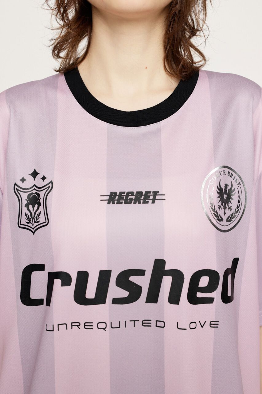 SLY「STRIPE UNIFORM LOGO Tシャツ」|Tシャツ・カットソー|