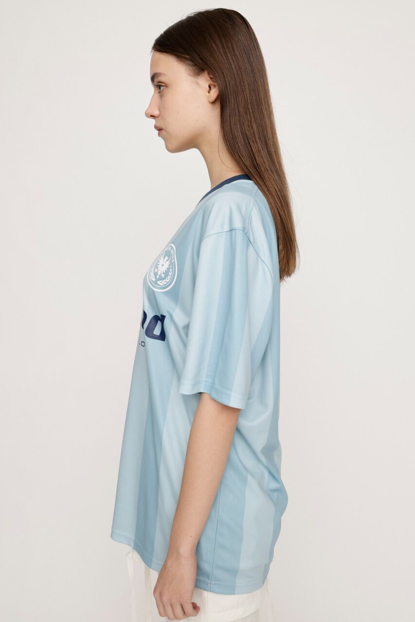 SLY「STRIPE UNIFORM LOGO Tシャツ」|Tシャツ・カットソー|