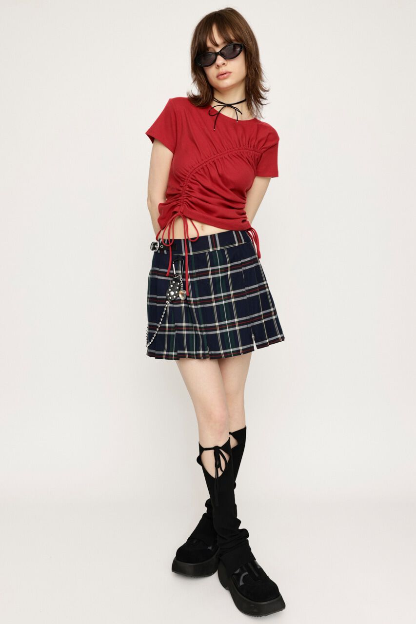 SLY「DROST GATHER COMPACT トップス」|Tシャツ・カットソー|