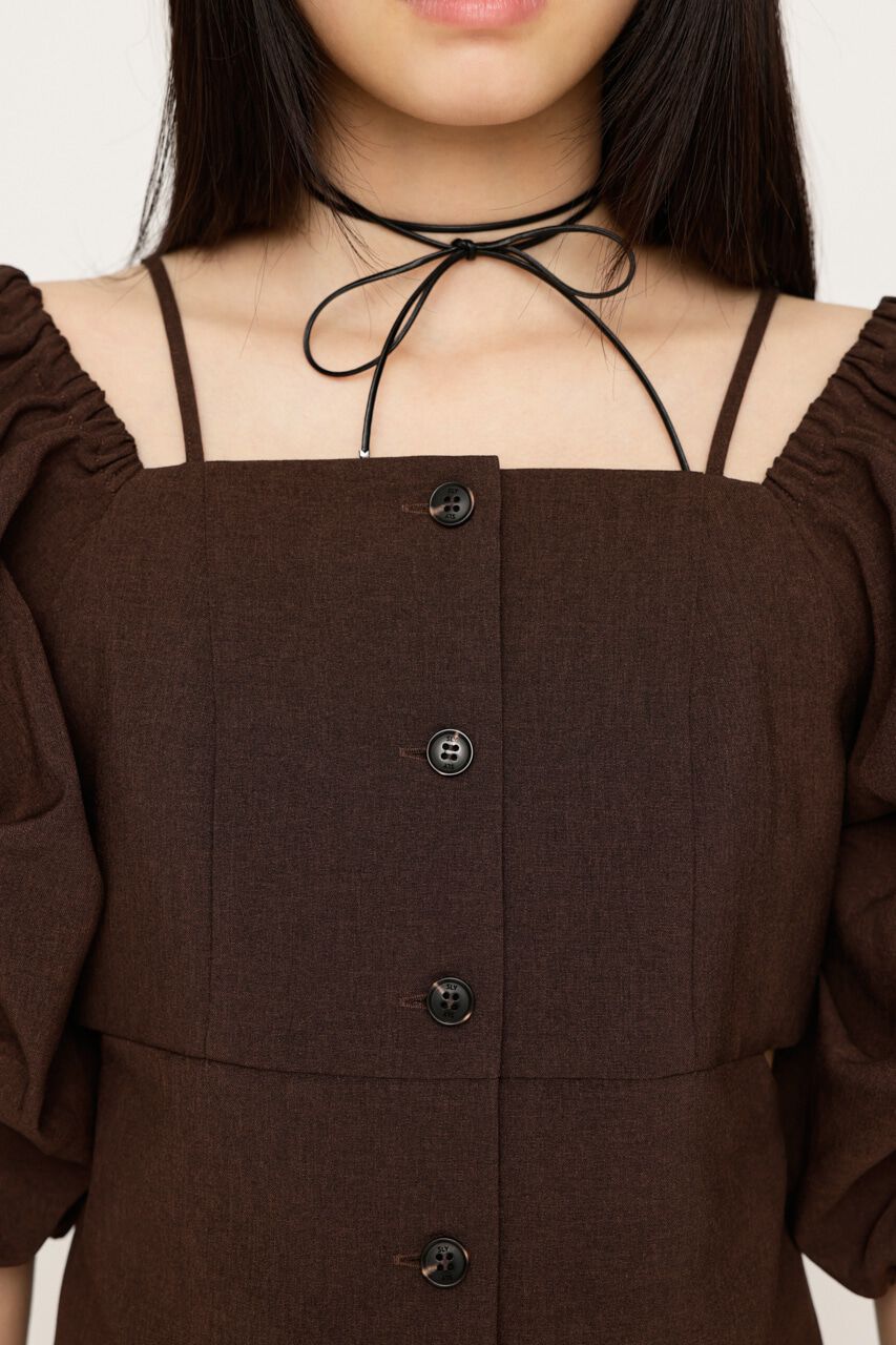 SLY「TUCK PUFF SEPARATE ワンピース」|ワンピース|