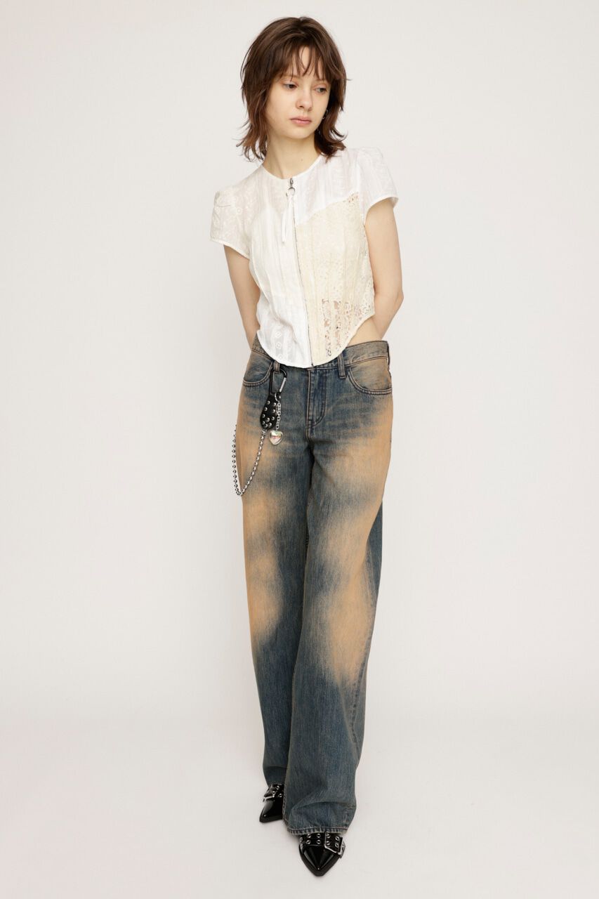 SLY「SILAS DYE L／W STRAIGHT PT-E」|デニム|