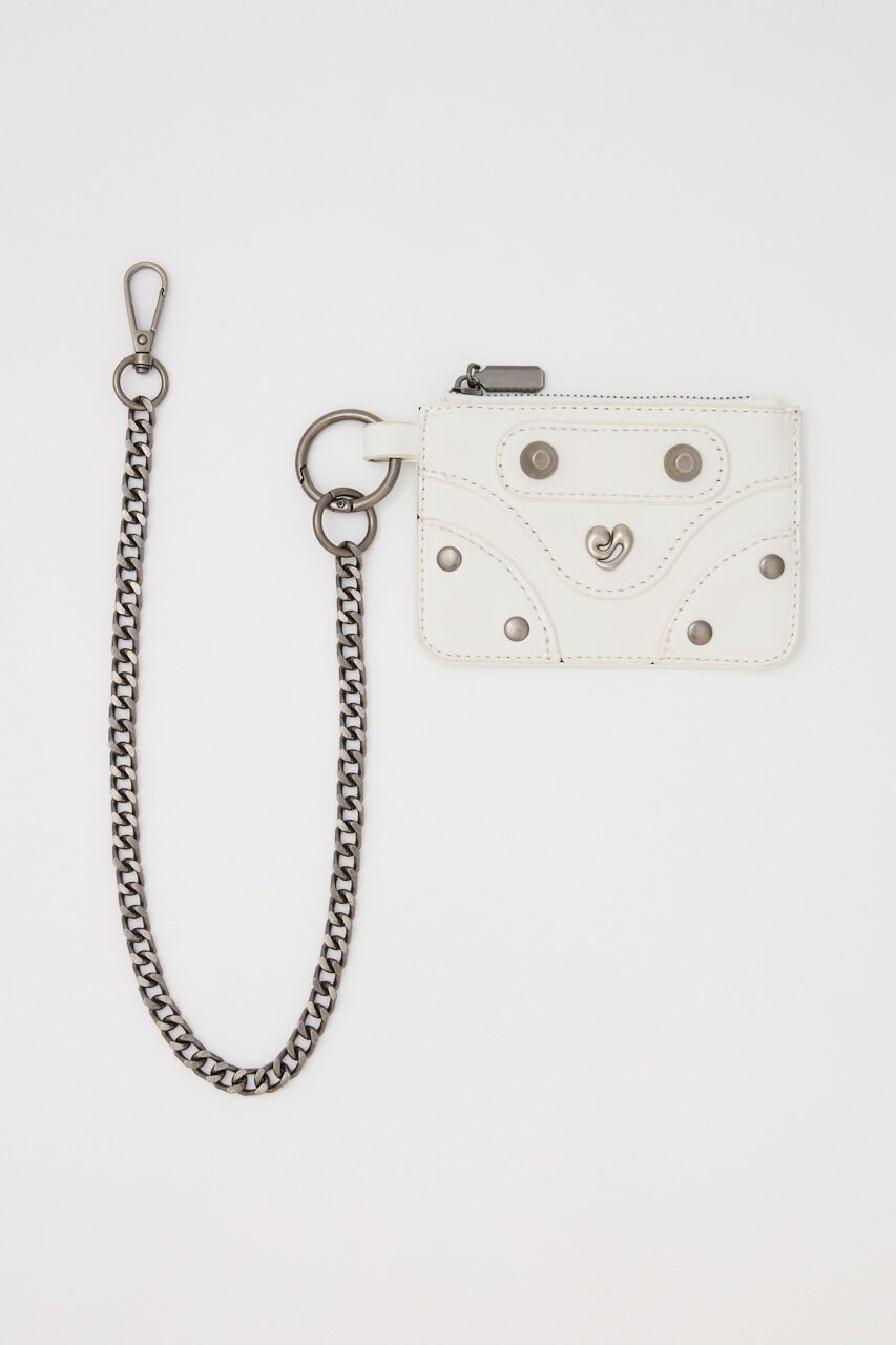 SLY「CHAIN HANGING ポーチ」|ポーチ|WHT