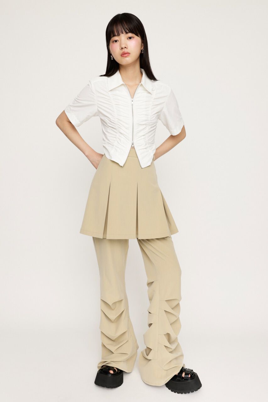 SLY「TUCK FLARE パンツ」|その他|