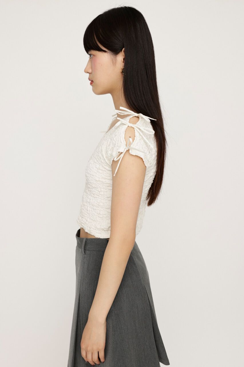 SLY「2WAY RIBBON JQ トップス」|Tシャツ・カットソー|