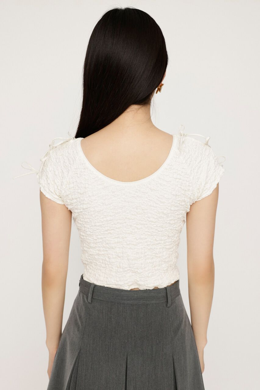 SLY「2WAY RIBBON JQ トップス」|Tシャツ・カットソー|