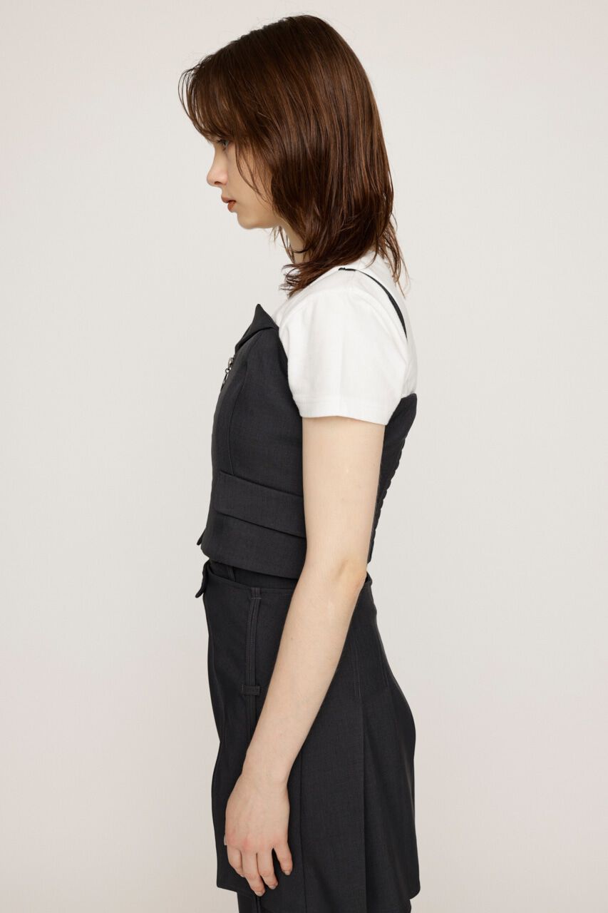 SLY「FRONT ZIP TIDY BUSTIER」|キャミソール|