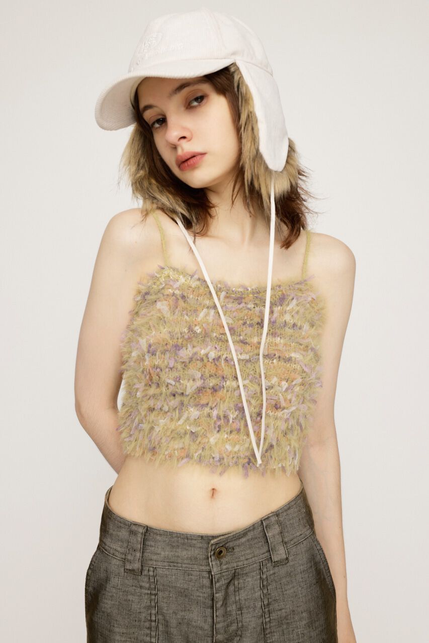 SLY「SHAGGY キャミソール」|キャミソール|