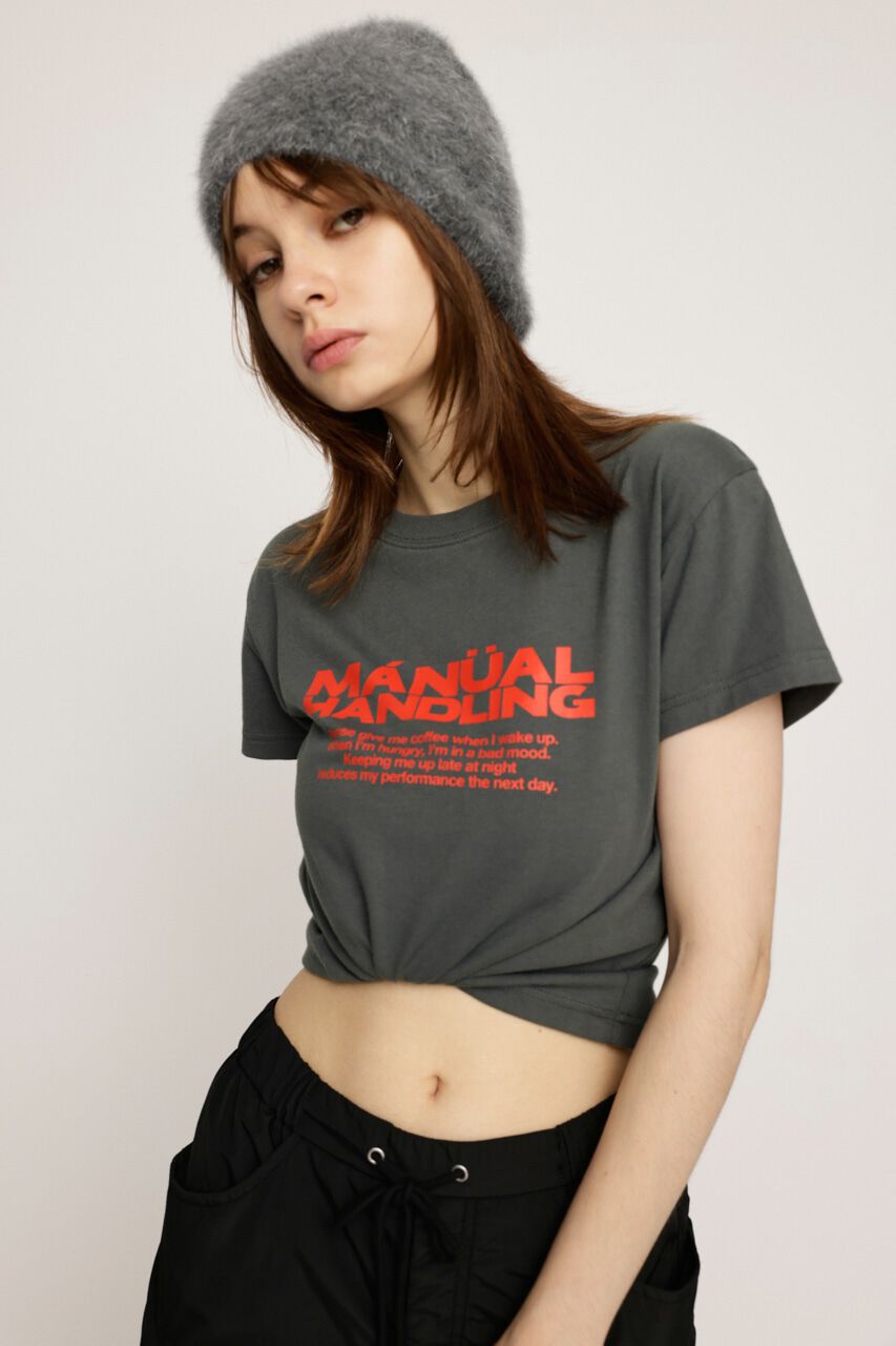 SLY「COMPACT LOGO Tシャツ」|Tシャツ・カットソー|D/GRY3