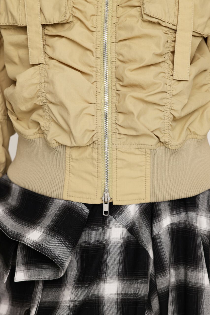 SLY「NYLON MILITARY ジャケット」|ブルゾン・スタジャン|