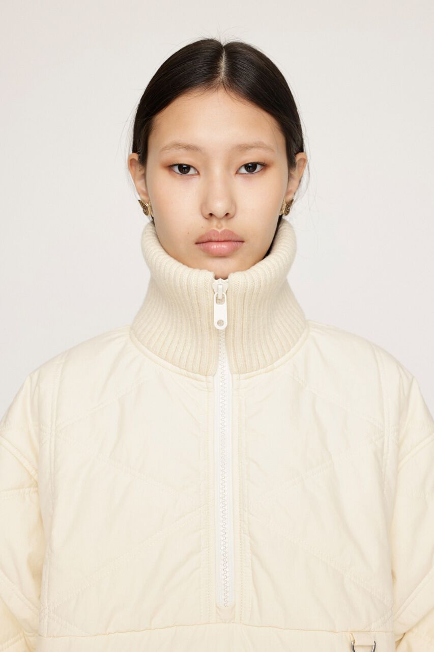 SLY「QUILTING HALF ZIP PULLOVER」|ブルゾン・スタジャン|