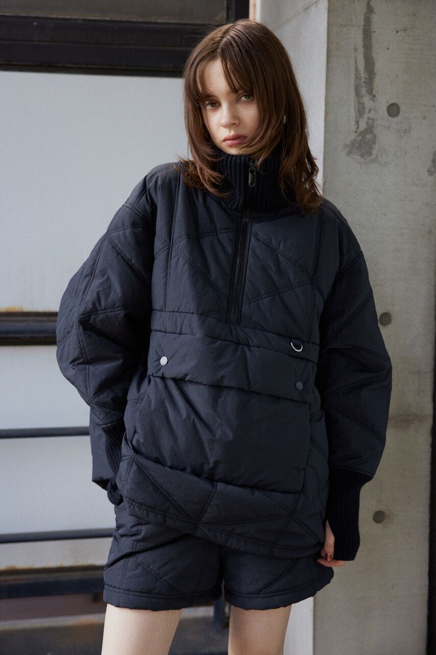 SLY「QUILTING HALF ZIP PULLOVER」|ブルゾン・スタジャン|