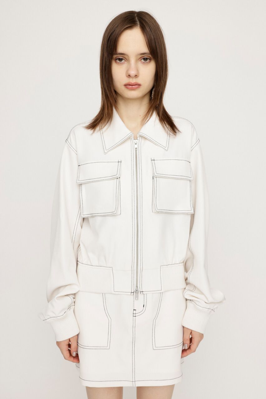 SLY「BI COLOR STITCH SET UP」|ワンピース|