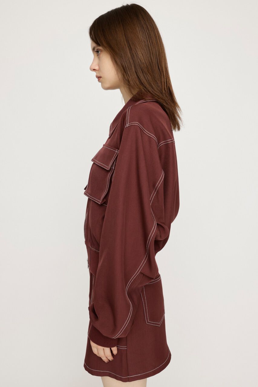 SLY「BI COLOR STITCH SET UP」|ワンピース|