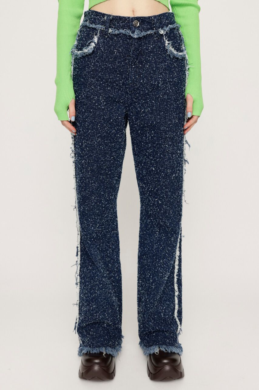 SLY「GRAIN TWEED JW PT-BE」|デニム|