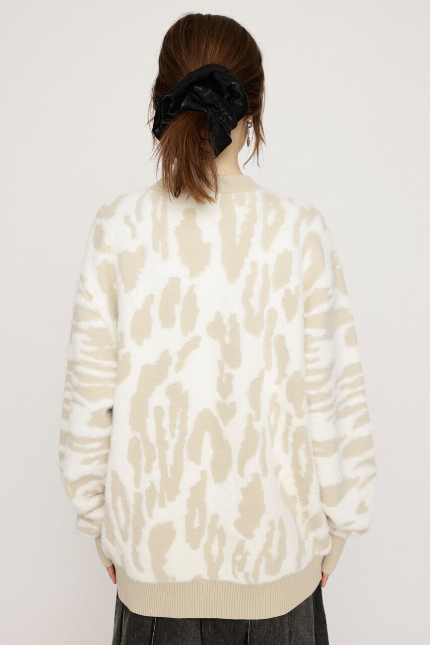SLY「LEOPARD MOLLE JQ トップス」|ニット・セーター|