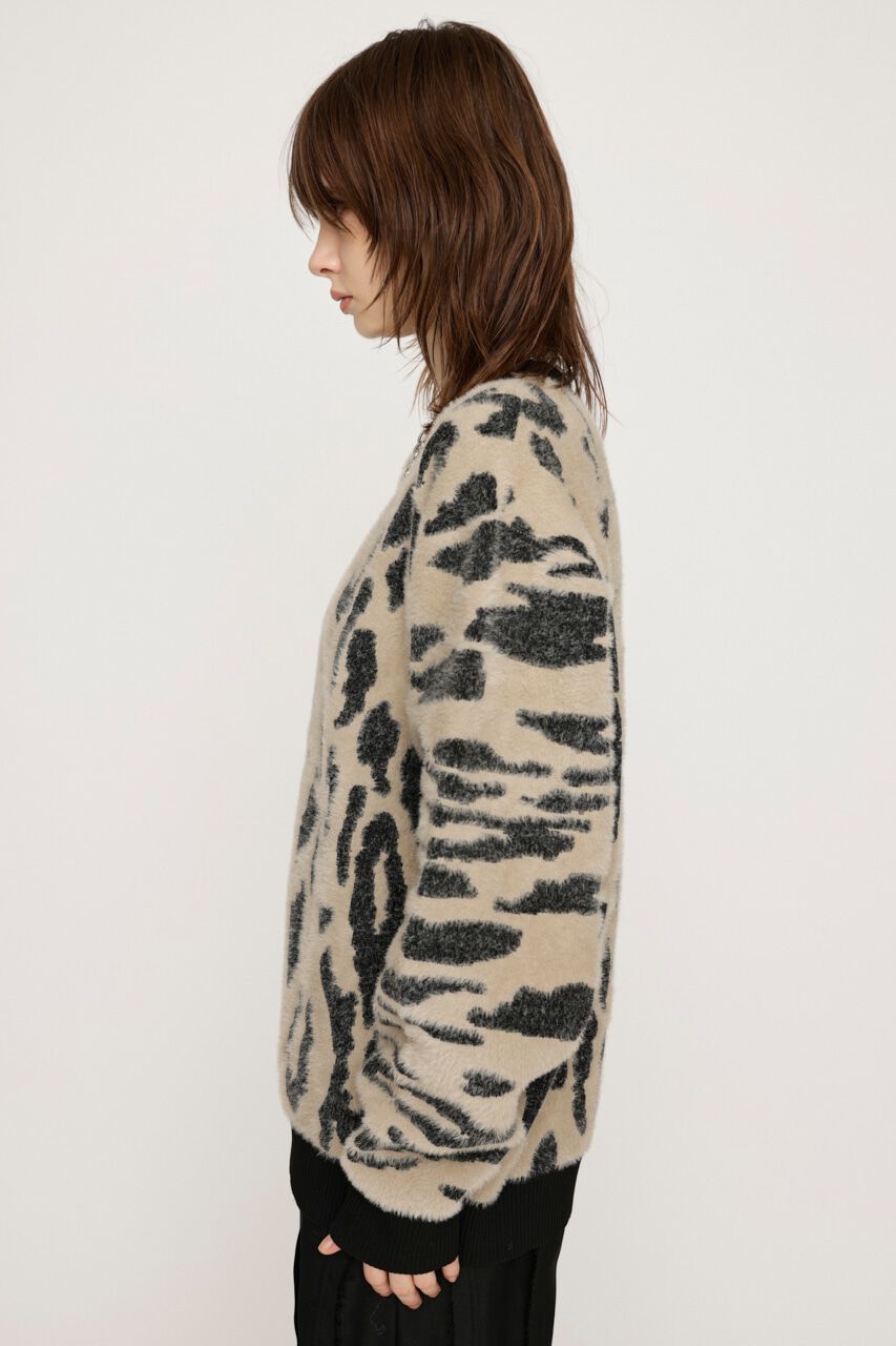 SLY「LEOPARD MOLLE JQ トップス」|ニット・セーター|