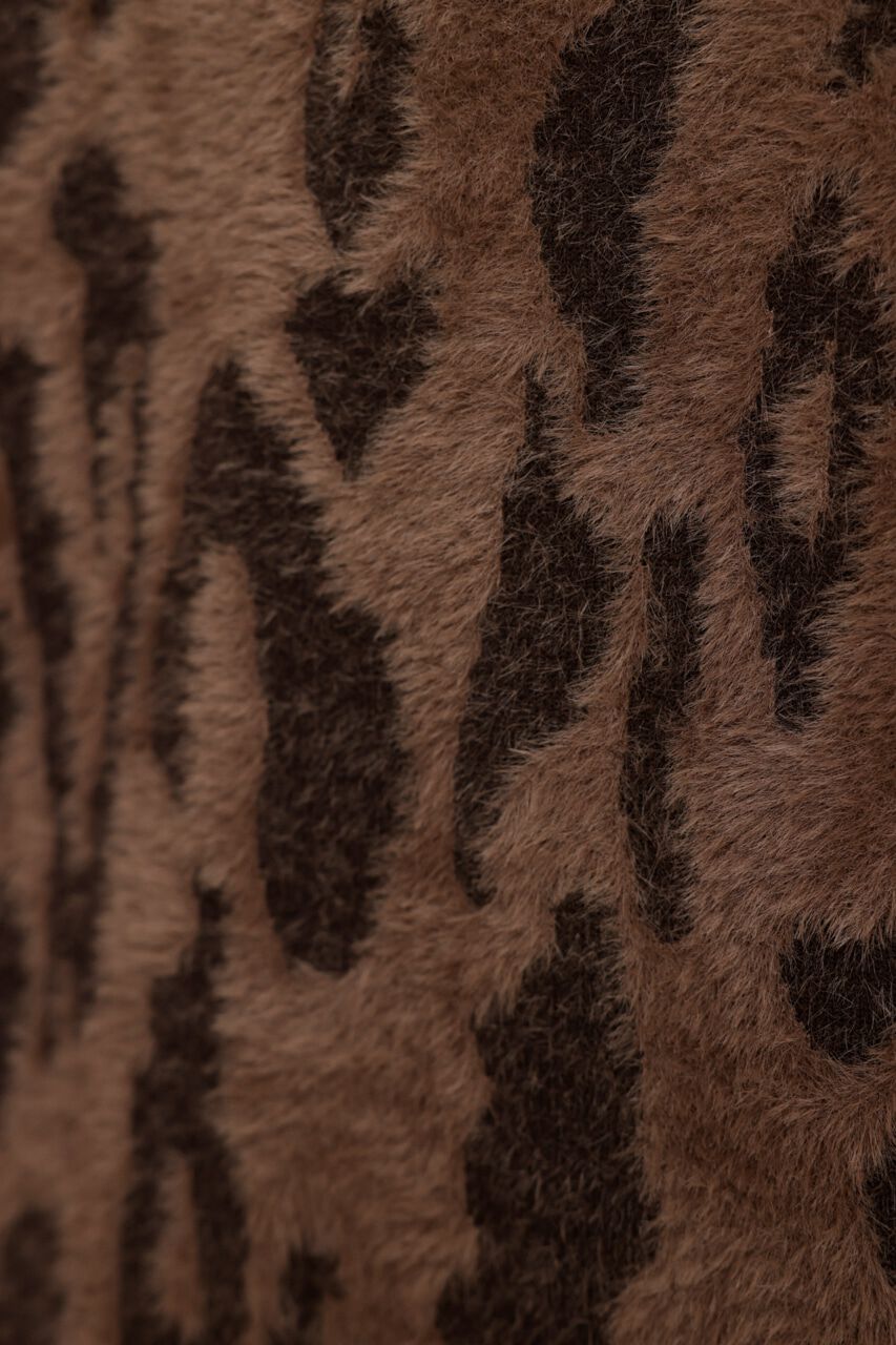 SLY「LEOPARD MOLLE JQ トップス」|ニット・セーター|