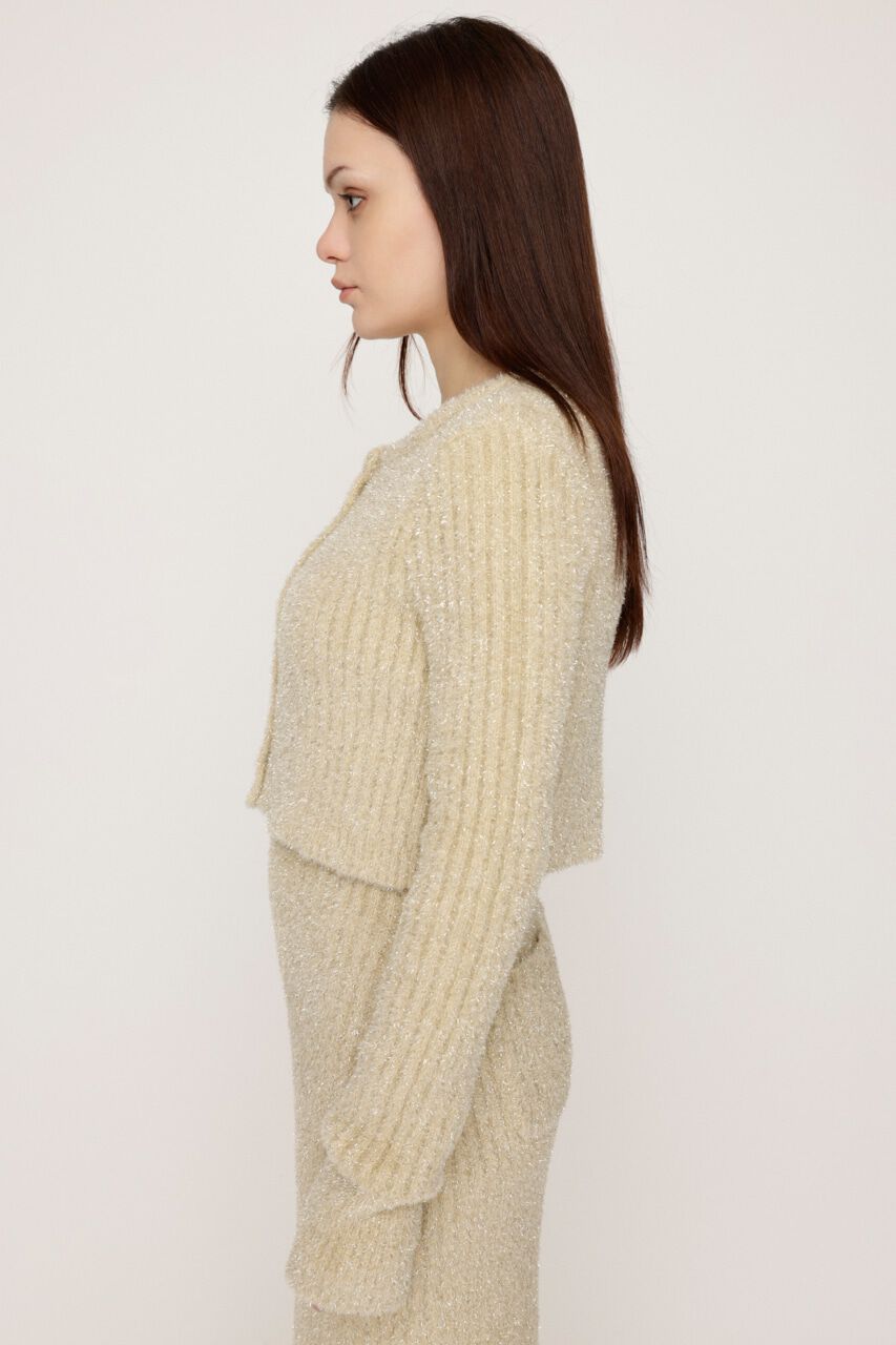 SLY「GLITTER KNIT 2WAY カーディガン」|カーディガン|