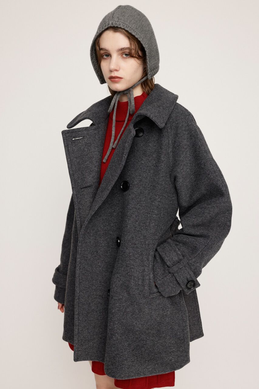 SLY「STAND NECK BELTED S／コート」|その他|
