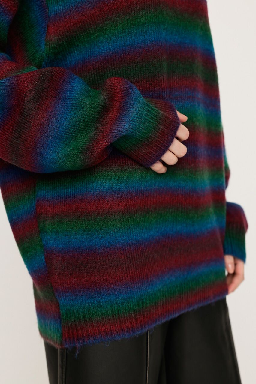 SLY「FRONT LOGO LOOSE トップス」|ニット・セーター|