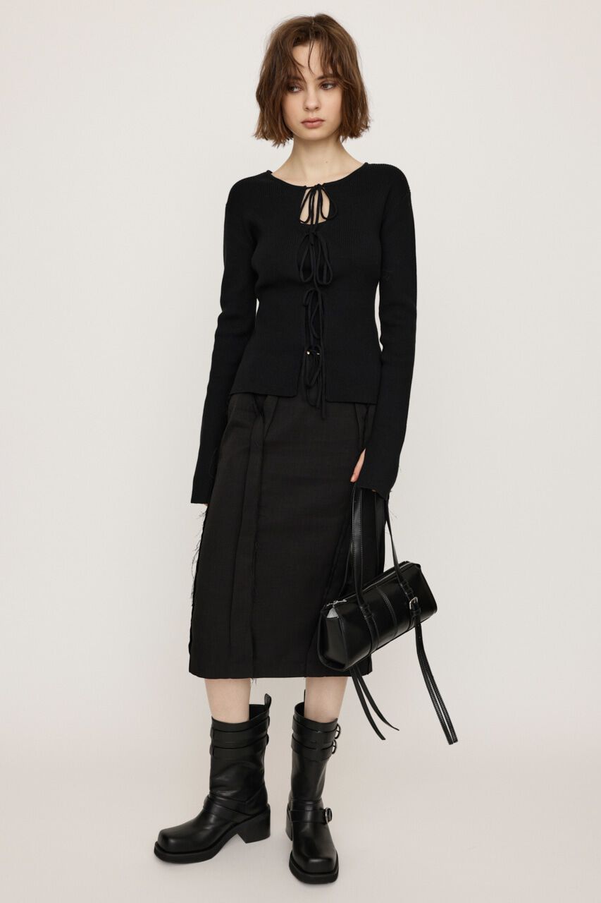 SLY「MANYWAY RIBBON KNIT トップス」|ニット・セーター|