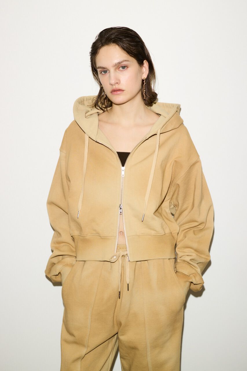 SLY「AGING SW ZIP パーカー」|Tシャツ・カットソー|