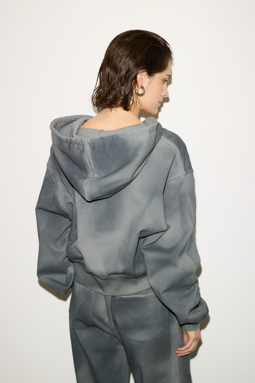 SLY「AGING SW ZIP パーカー」|Tシャツ・カットソー|