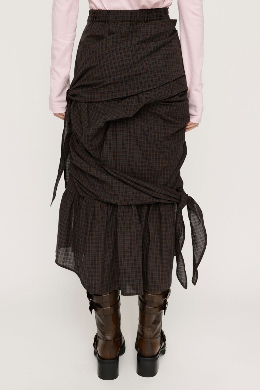 SLY「TUCKED TIE スカート」|スカート|