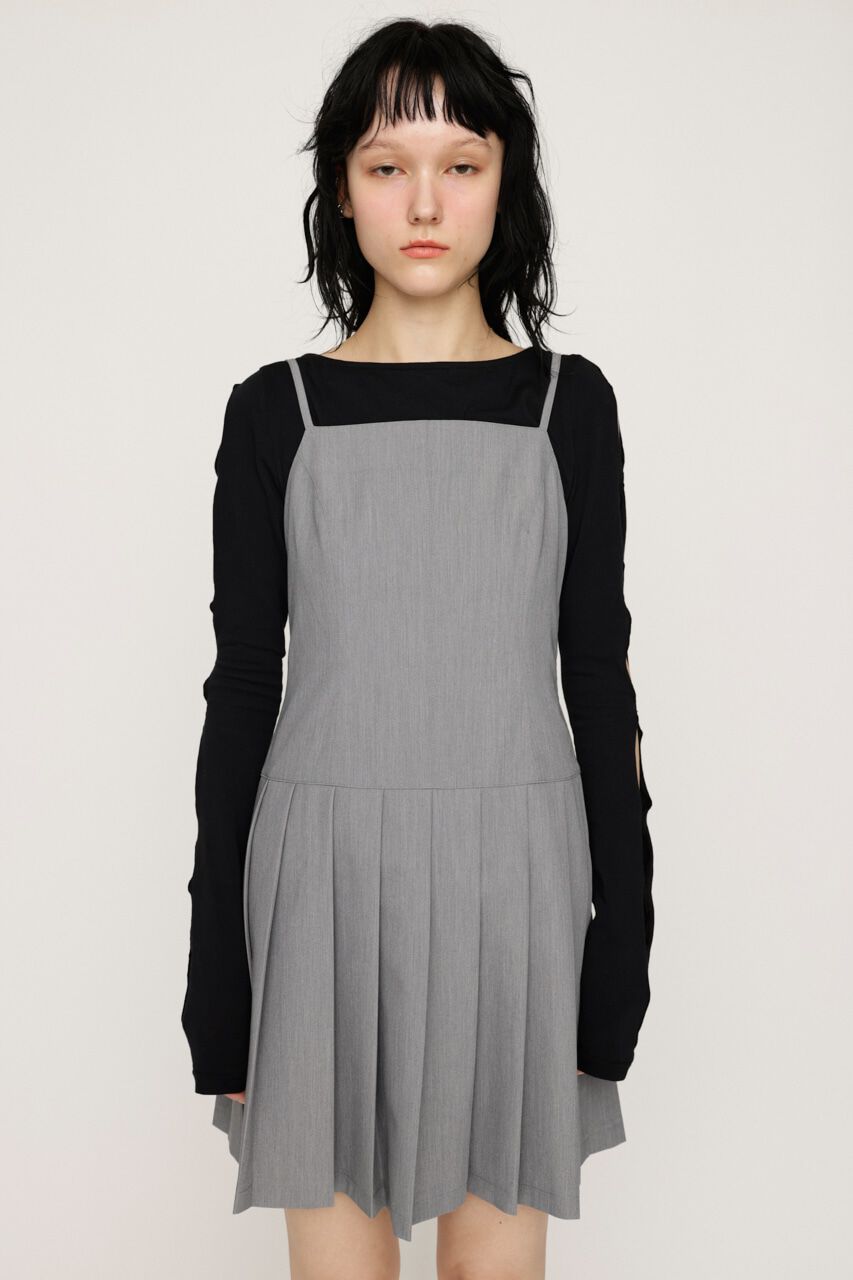 SLY「PLEATS CAMI ショートワンピース」|ワンピース|