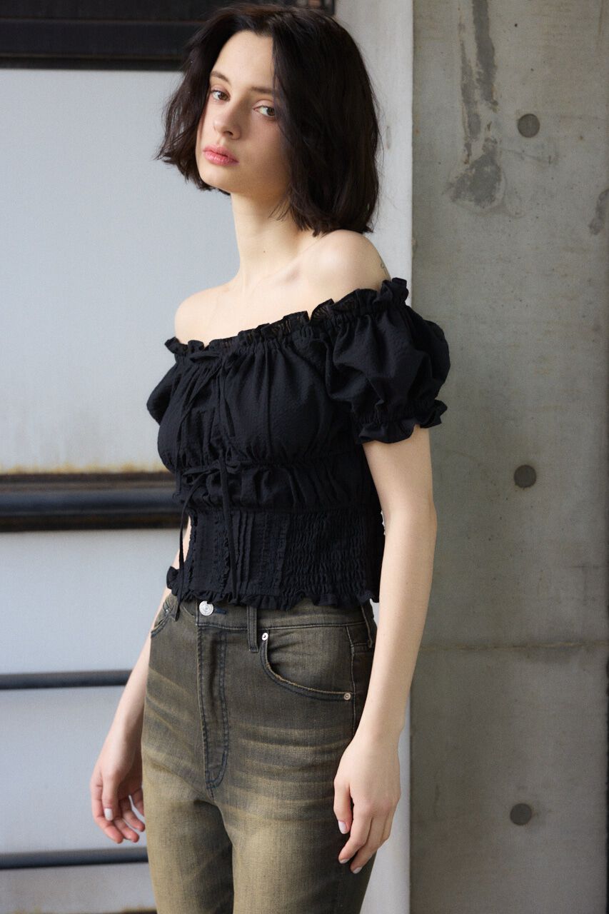 SLY「COTTON LACE トップス」|シャツ・ブラウス|