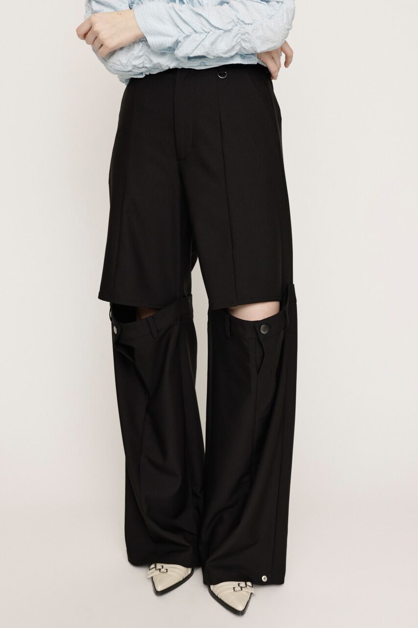 SLY「CUT OUT REMAKE STRAIGHT パンツ」|その他|