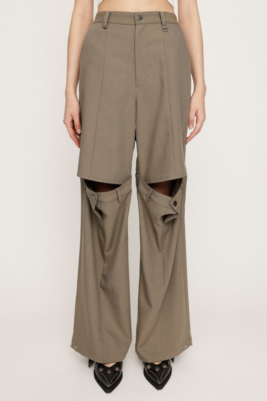 SLY「CUT OUT REMAKE STRAIGHT パンツ」|その他|