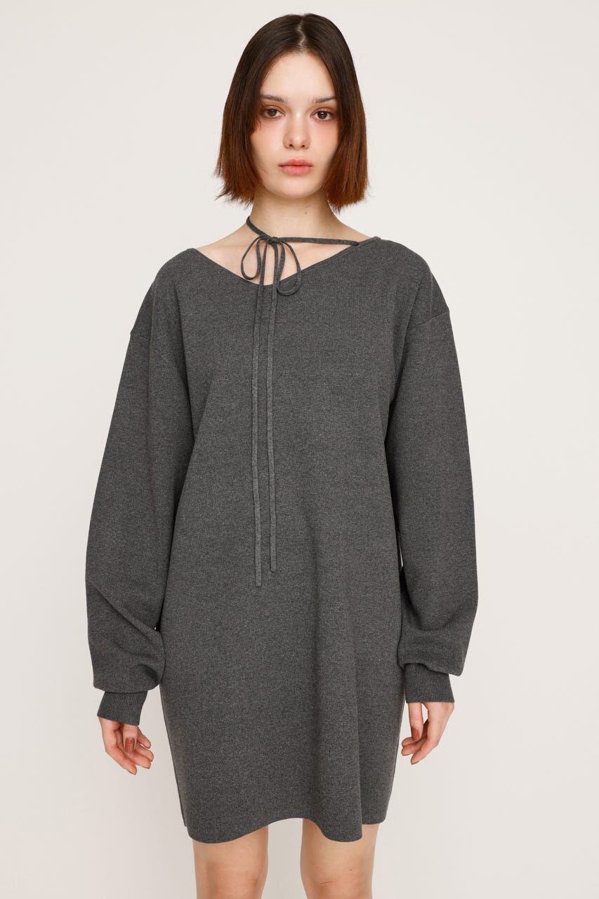 SLY「ASYMMETRY NECK LOOSE ワンピース」|ワンピース|