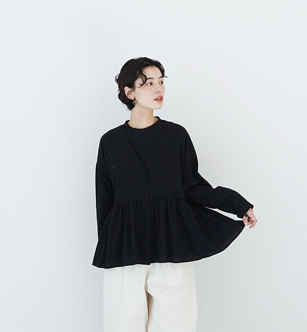 オオカミとフクロウ「オオカミと月夜を歩くブレーメン&ldquo;はおり&rdquo;」|その他|ブラック