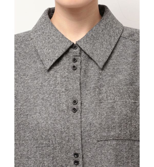 ELENDEEK「BACK LAYERED SH」|シャツ・ブラウス|